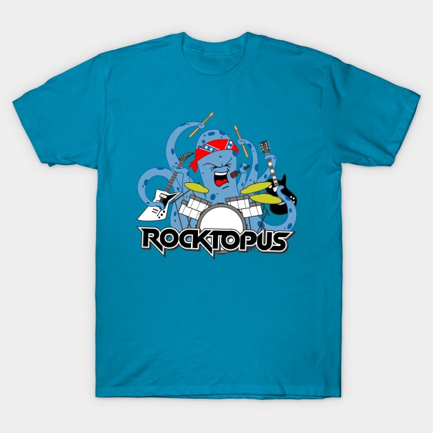 Rocktopus T-Shirt by DetourShirts